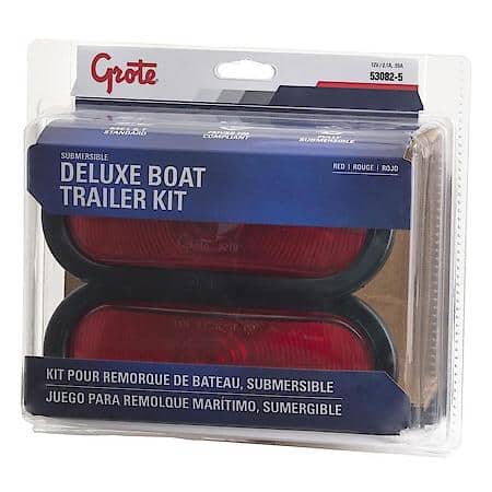 Oval Trailer Stop/Turn/Tail Submersible Lighting Kit
