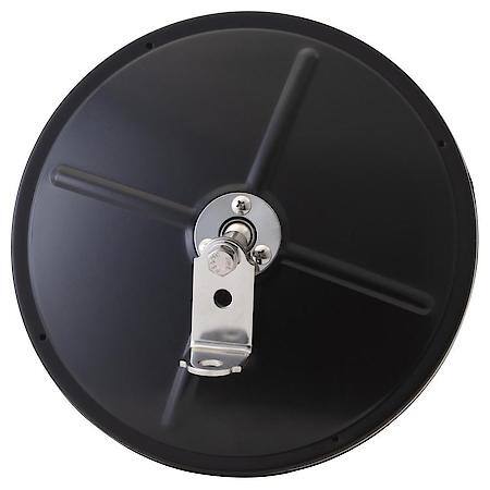 Convex Mirror with Center Mount Ball Stud, 8-1/2", Black
