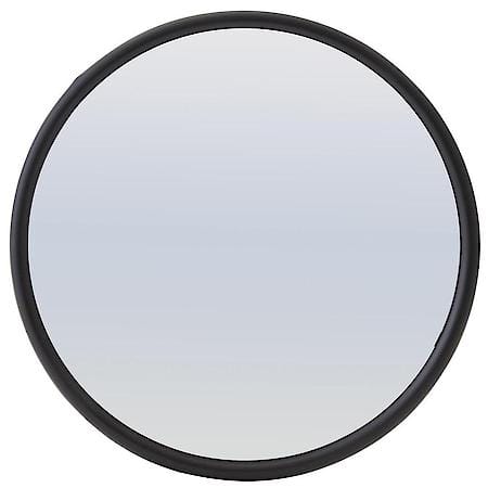 Convex Mirror with Center Mount Ball Stud, 8-1/2", Black