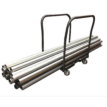 1,500 lb Industrial Strength E-Track Panel Cart Dolly Black