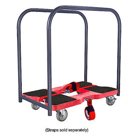 1,500 lb. Industrial Strength E-Track Panel Cart Dolly Red