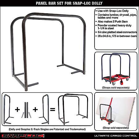 Panel Bar Set for Snap-Loc E-Track Dolly