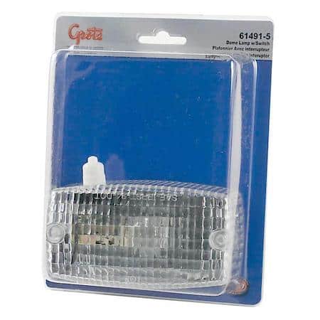 Dome Light with Switch, Clear