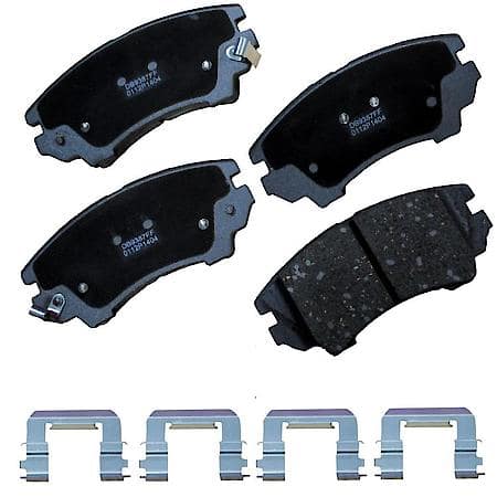 PD Front Brake Pads: Low-metallic, With Hardware, Police/Emergency Vehicles - Front