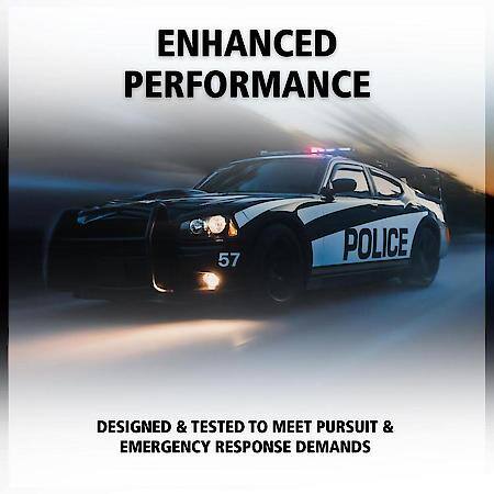 PD Rear Brake Pads: Semi-metallic, With Hardware, Police/Emergency Vehicles - Rear