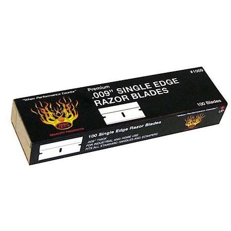 Single Edge Razor Blades, Wrapped, Retail Pack Qty: 100