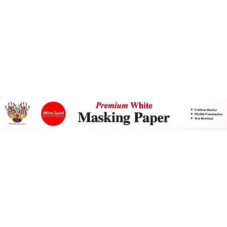 White Guard Premium Masking Paper, Weight: 24#, Size: 36, X 750'