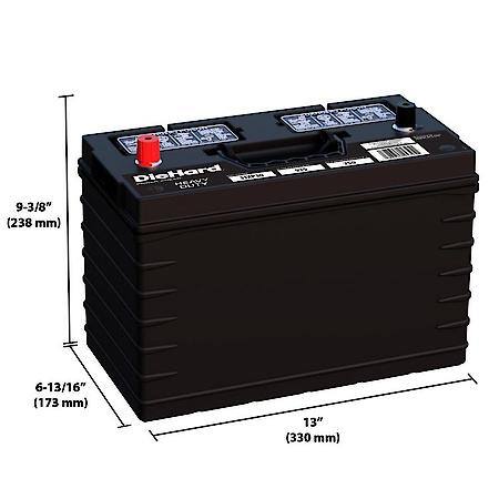 Battery: 31A Group Size, 750 CCA, 935 CA, 170 Minute Reserve Capacity
