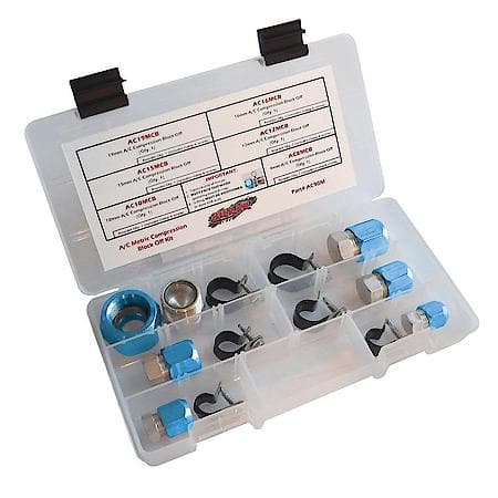 Metric A/C Compression Block Off Kit (1)