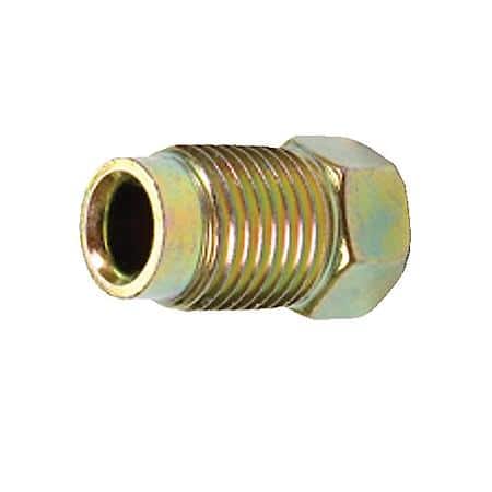 M10 x 1.0 Gold Inverted Flare Nut (Sold by each)