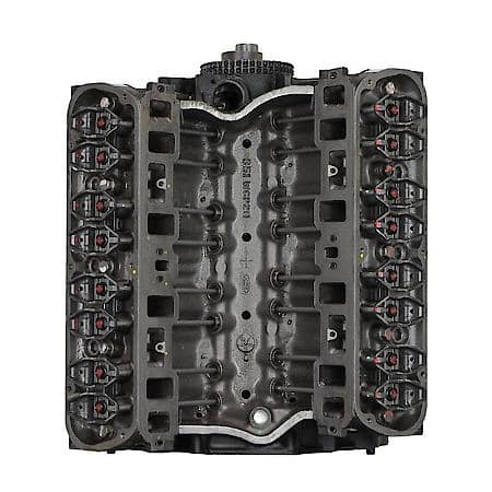 Engine Long Block; Ford 351W 88-93 Marine Engine