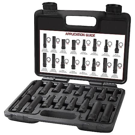 16 Piece Locking Lug Master Key Set