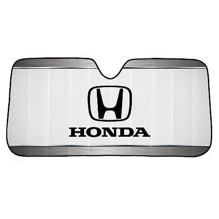 Honda Sunshade: Universal Accordion Windshield, Silver