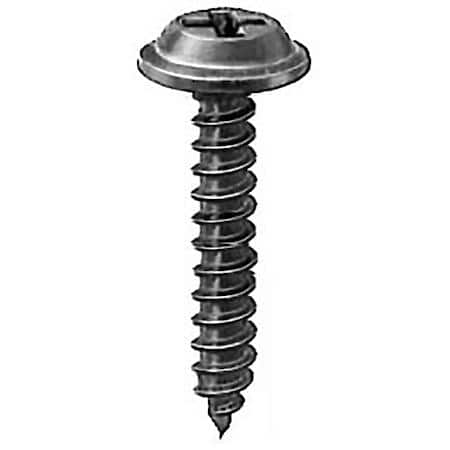 Phil Flat Top Washer HD T.S., #8 X 1, E-Coat