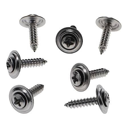 Phil Oval HD Sems Cntrsk T.S., #8 X 3/4, Chrome