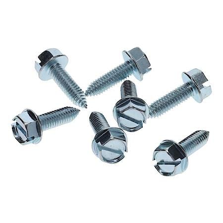 Slotted Hex Washer Head Zinc M6-1.0 X 20 mm