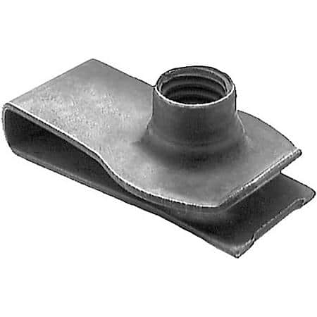 3/8"-16 Extruded U-Nut, Long, Pack of 2