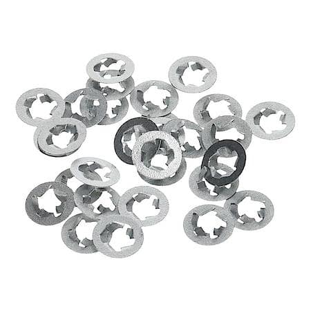 Pushnut / Bolt Retainer - 1/4" - 1/2" O.D. Zinc