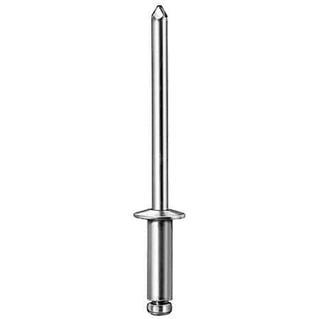 Aluminum Rivets, 3/16 Diameter 1/4-3/8 Grip