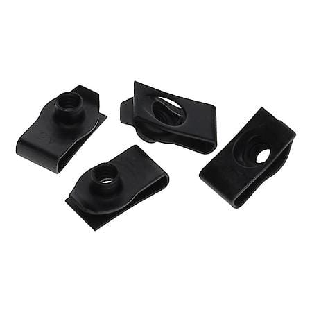 1/4-20 Extruded U-Nuts, Short
