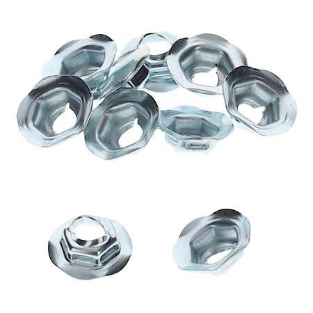 Thread Cutting Nuts, 6.3 mm Stud Size