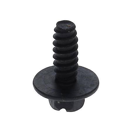 License Plate Screw, #14 Self-Tapping x 5/8", 5/16" Slotted Hex Washer Head (Sold by each)