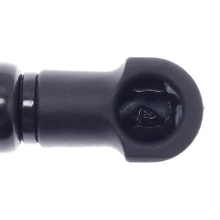 Back Glass Lift Support: 19.68" Ext Length, 5.75" Travel, 45 Lbs of Force, 1 Pk