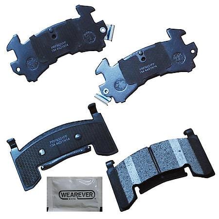 Brake Pads: Semi-metallic, Better Performance, Quiet, Low Dust