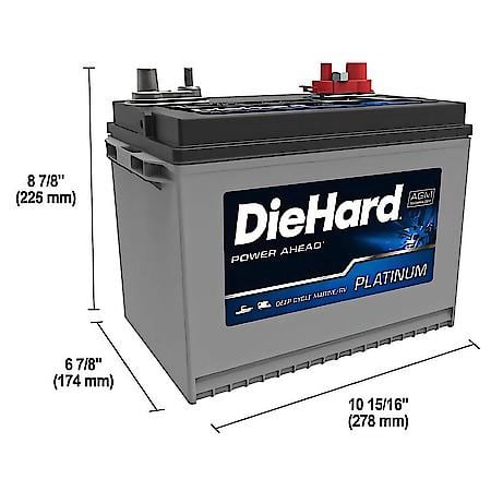 Battery : 24M Group Size, 700 CCA, 875 CA, 120 Minute Reserve Capacity