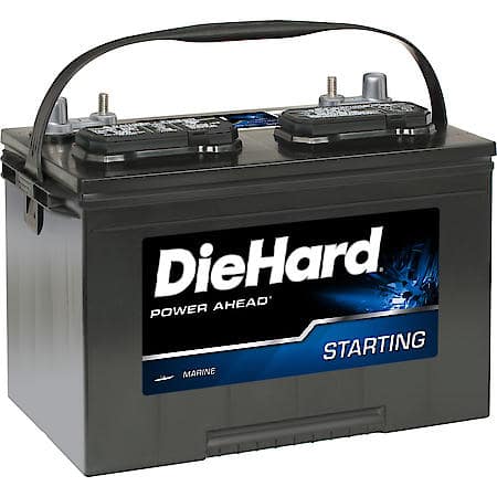 Battery : 27M Group Size, 800 CCA, 1000 CA, 182 Minute Reserve Capacity
