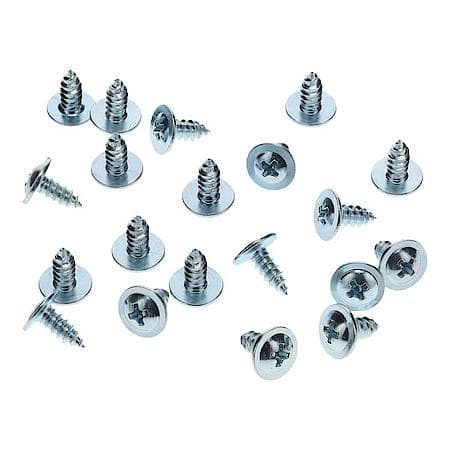 Phil Oval Washer HD T.S., #8 X 3/8, Zinc