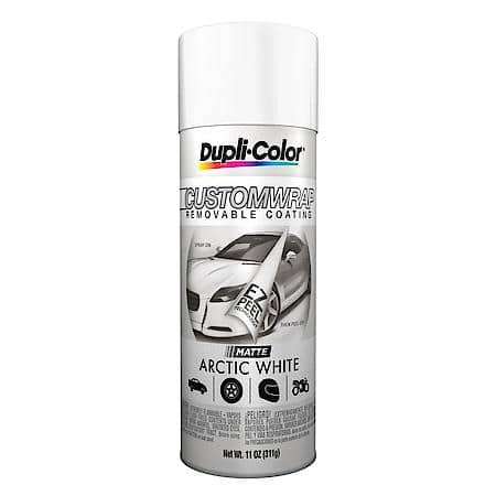 Custom Wrap Removable Coatings, Matte, Arctic White, 11-Oz