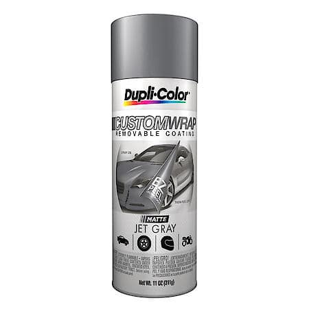 Custom Wrap Removable Coatings, Matte, Jet Gray, 11-Oz