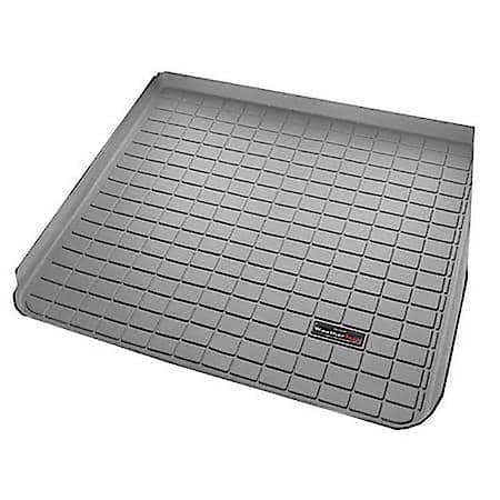 Raised Edges, Gray, Custom Blend TPO, Non-Skid, To Back Of 3rd Seat