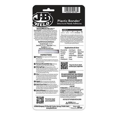 PLASTICBONDER TAN SYRINGE - 25ML