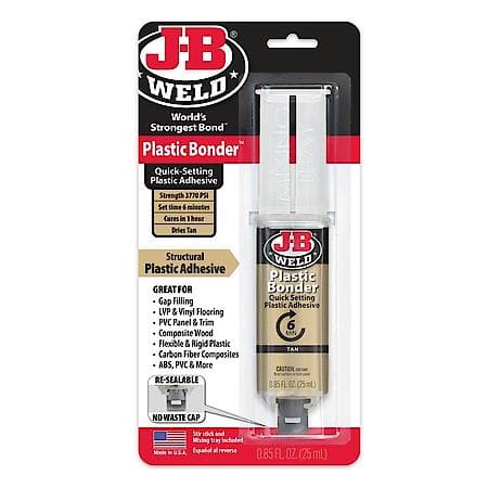 PLASTICBONDER TAN SYRINGE - 25ML