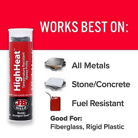 HIGHHEAT EPOXY PUTTY - 2 OZ