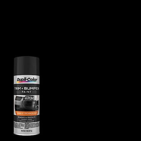 Dupli-Color, Trim & Bumper Paint, Black, 11-oz