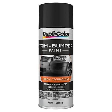 Dupli-Color, Trim & Bumper Paint, Black, 11-oz