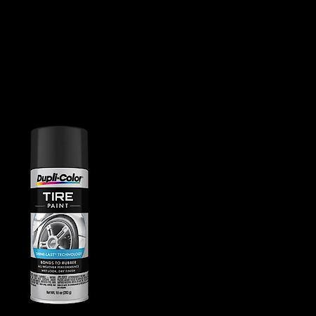 Dupli-Color, Automotive Tire Paint, Black, 12-Oz