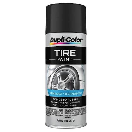 Dupli-Color, Automotive Tire Paint, Black, 12-Oz