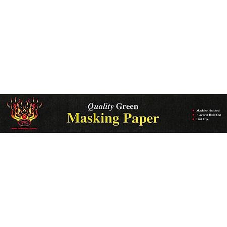 Quality Green Masking Paper, 18" X 750' (Sold by each)
