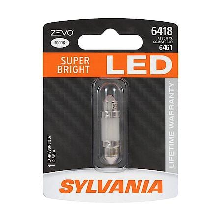 6418 ZEVO: White LED Mini Bulb, Super Bright, Lifetime Limited Warranty, 1 Pack