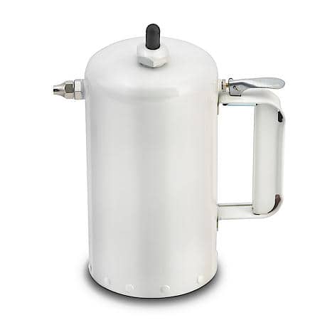 White Sprayer, Metal, 32 oz. Capacity, Refillable, Rechargeable Sprayer
