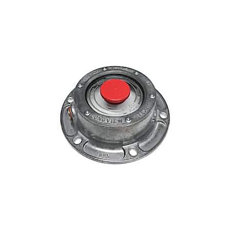 Hub Cap w/Pipe Plug - Bolt Circle 5-1/8" - Bolt Size 5/16" - Number of Bolts 6
