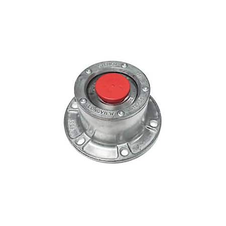 Hub Cap w/Pipe Plug - Bolt Circle 4-1/2" - Bolt Size 5/16" - Number of Bolts 6