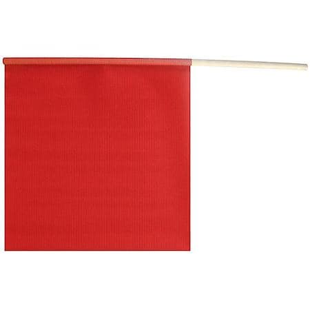 SAFETY FLAG W/DOWEL