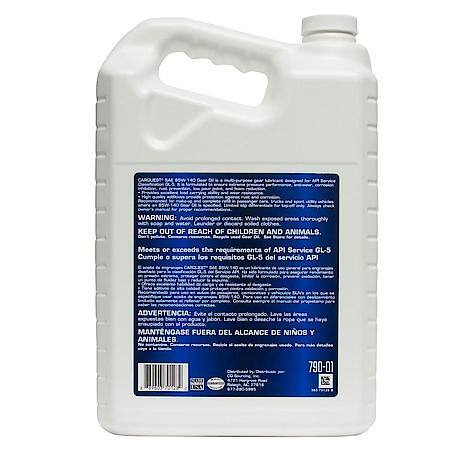Premium SAE 85W-140 Gear Oil, 1 Gallon