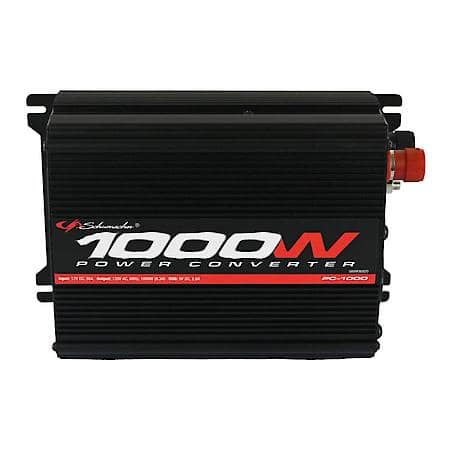 1000W Continuous/2000W Peak DC-to-AC Power Converter: 2 AC Outlets and USB Port