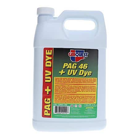 PAG 46 +UV AC Oil Lubricant: Exceeds OEM Specs, Resists Moisture, 128 oz